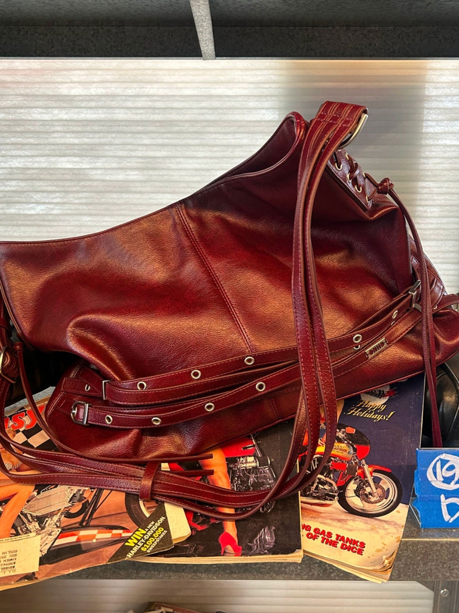 ORDINARY HOILDAY Belted Big Bag 2 colors ORDINARY HOILDAY  DKshop