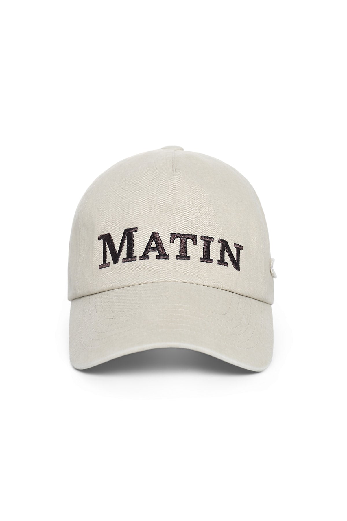 Matin Kim MATIN FLAT CROWN BALL CAP Matin Kim  DKshop