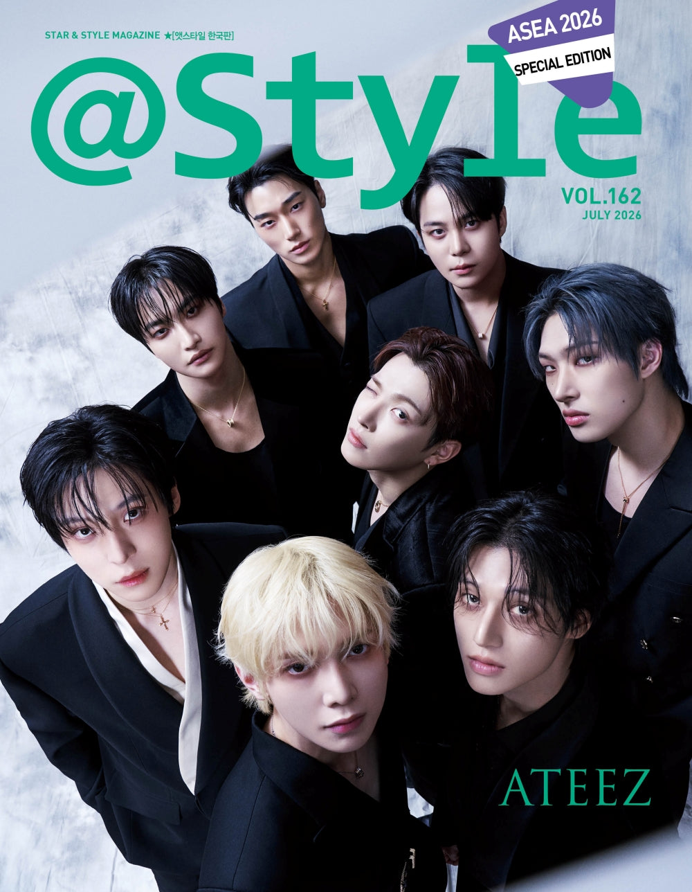atstyle KOREA MAGAZINE : ASEA2026 SPECIAL EDITION 2026.07 (COVER : ATEEZ) ATEEZ  DKshop