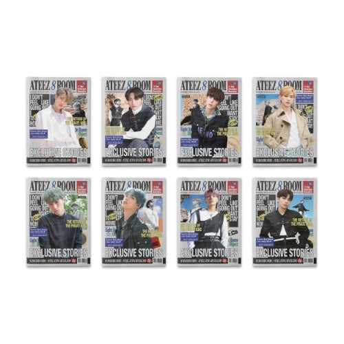 [PRE-ORDER] ATEEZ - [POP-UP '8ROOM'] 7-YEAR CELEBRATION NEWSLETTER ATEEZ  DKshop