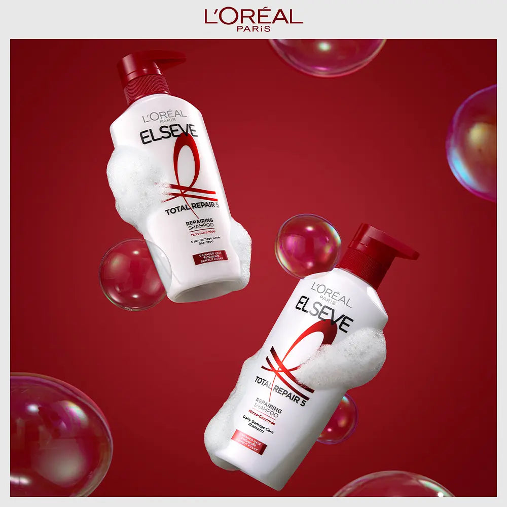 L'Oreal Paris Total Repair 5 Repairing Shampoo 400ml L'Oreal Paris  DKshop