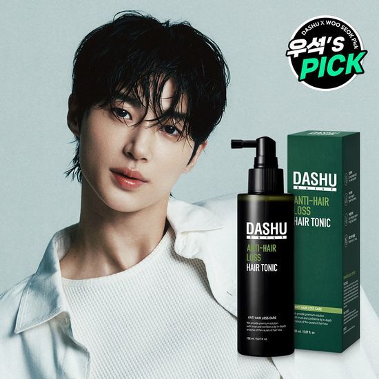 [BYEON WOO SEOK Pick] DASHU ANTI-HAIR LOSS HAIR TONIC 150ml