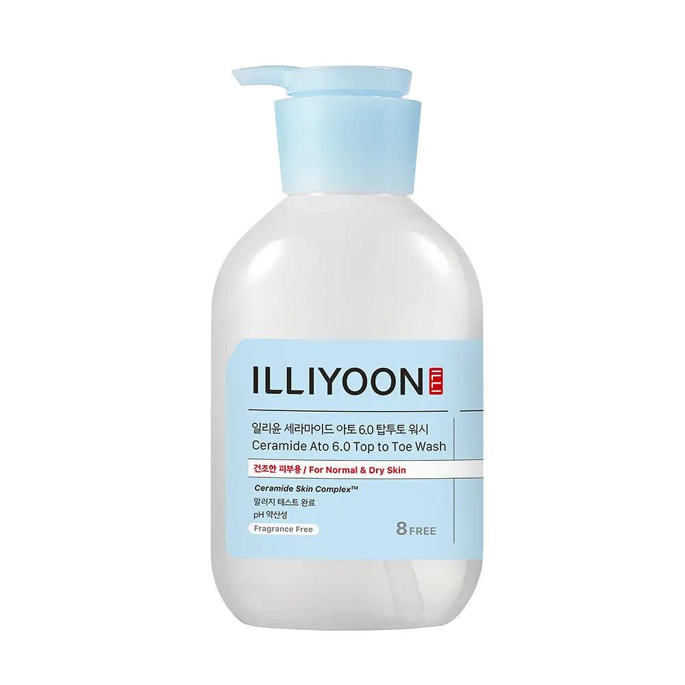 ILLIYOON CERAMIDE ATO 6.0 TOP TO TOE WASH 500ml (+Refil) ILLIYOON  DKshop