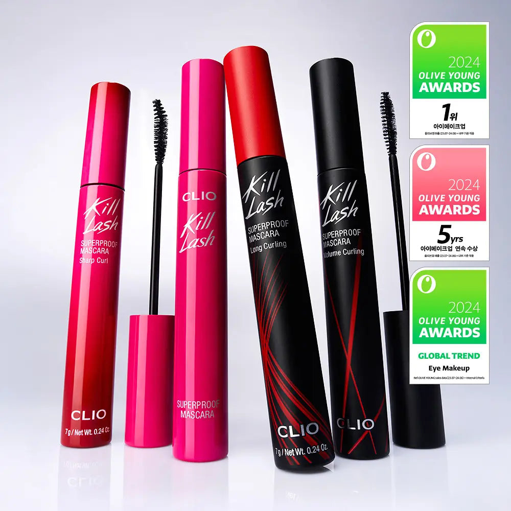 CLIO Kill Lash Superproof Mascara (1+1) CLIO  DKshop