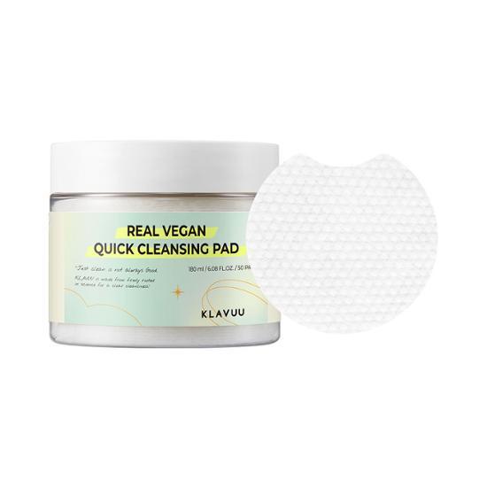 KLAVUU REAL VEGAN QUICK CLEANSING PAD (50 Sheets) | DKshop