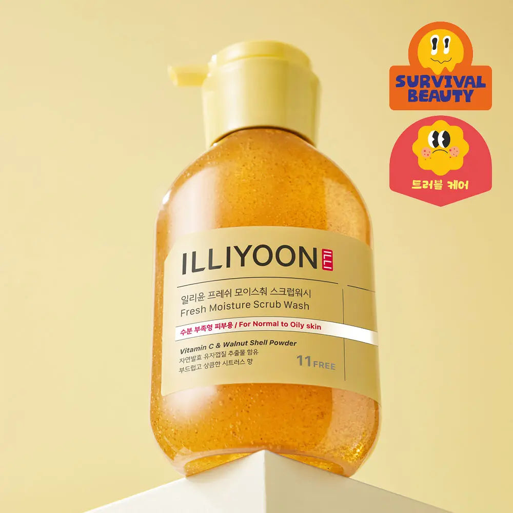 ILLIYOON FRESH MOISTURE SCRUB WASH 400ml ILLIYOON  DKshop