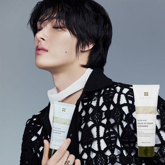 [ATEEZ Pick] BRMUD RECOVERY MUD PACK TO FOAM CLEANSER (110ml/310ml) BRMUD  DKshop