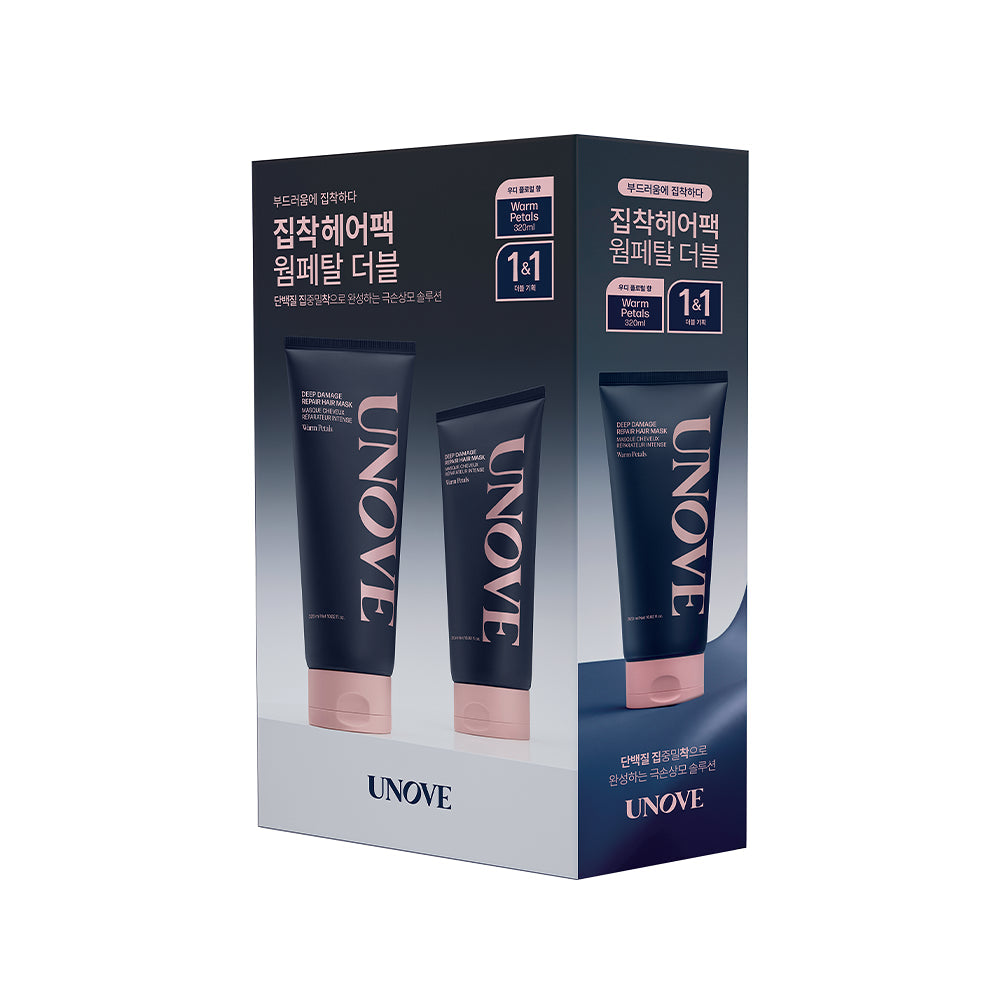 UNOVE Deep Damage Repair Hair Mask 320mL Duo Special Set UNOVE  DKshop