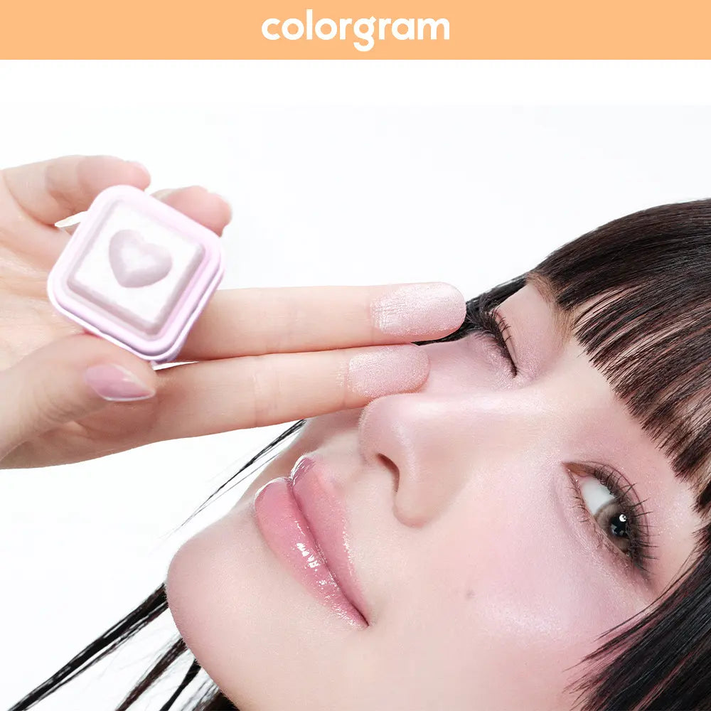 COLORGRAM MILK BLING HEARTLIGHTER (6 Colors) COLORGRAM  DKshop