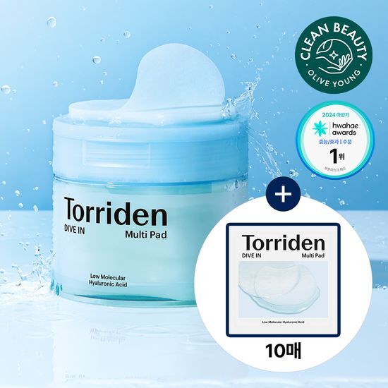 Torriden DIVE IN Multi Pad 80 Sheets (+10 Sheets)