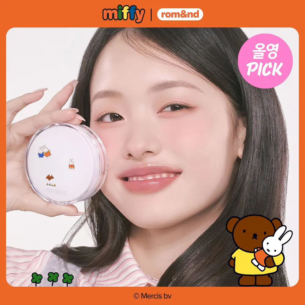 [Rom&nd X Miffy] Bare Water Cushion rom&nd  DKshop