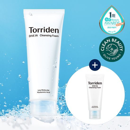 Torriden DIVE IN Cleansing Foam 150ml (+30ml)