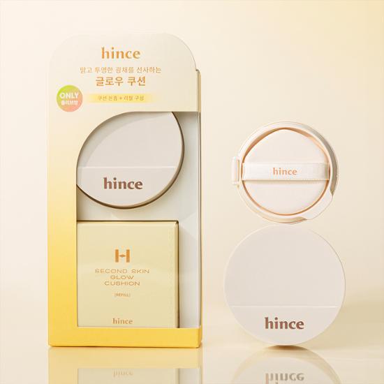 hince Second Skin Glow Cushion (+Refil)