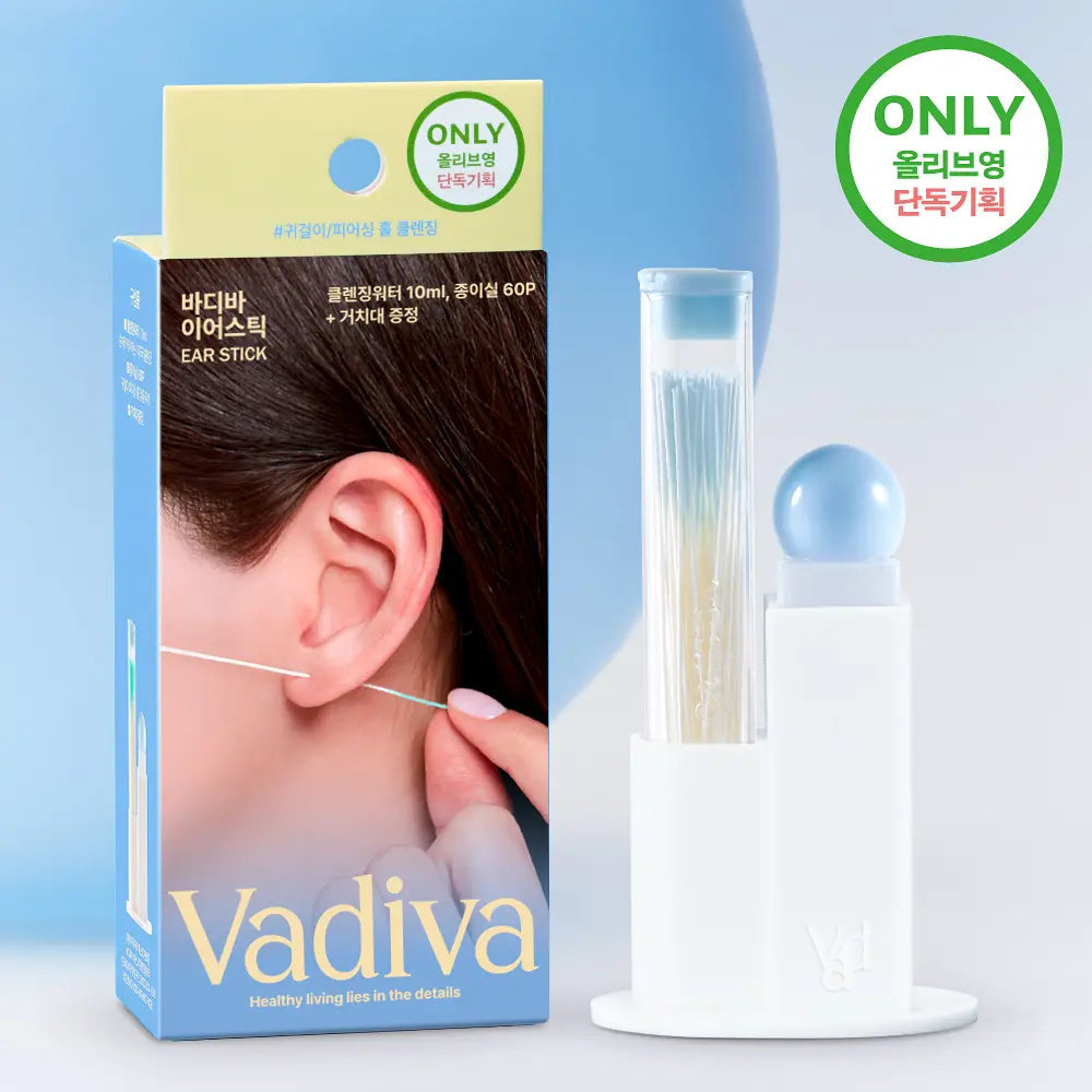 Vadiva Ear Whole Cleaner Stick 60p + Cleansing Water 10ml Vadiva  DKshop