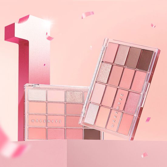 WAKEMAKE SOFT BLURRING EYE PALETTE WAKEMAKE  DKshop