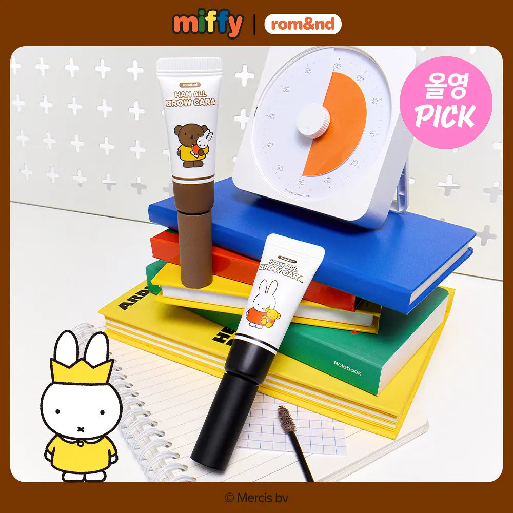 [Rom&nd X Miffy] Hanall Brow Cara rom&nd  DKshop