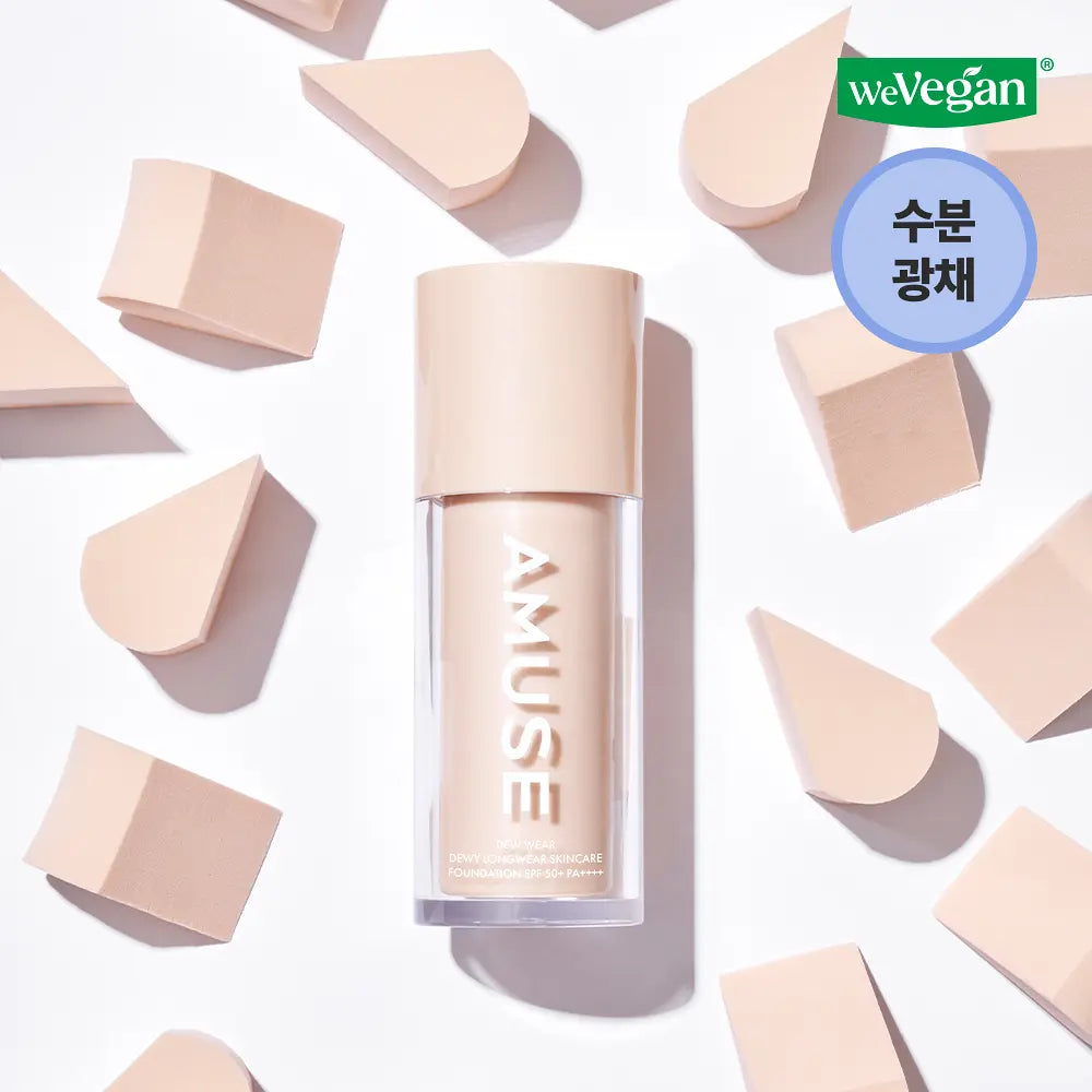 [JANG WONYOUNG Pick] AMUSE DEW WEAR FOUNDATION (+Refil) AMUSE  DKshop