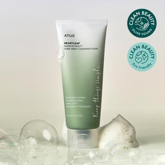 Anua QUERCETINOL PORE DEEP CLEANSING FOAM 150ml