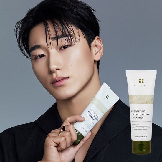 [ATEEZ Pick] BRMUD RECOVERY MUD PACK TO FOAM CLEANSER (110ml/310ml) BRMUD  DKshop