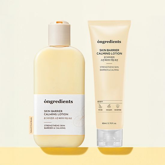 ongredients SKIN BARRIER CALMING LOTION (Steady-Seller / Makeup-Friendly Lotion) ongredients  DKshop