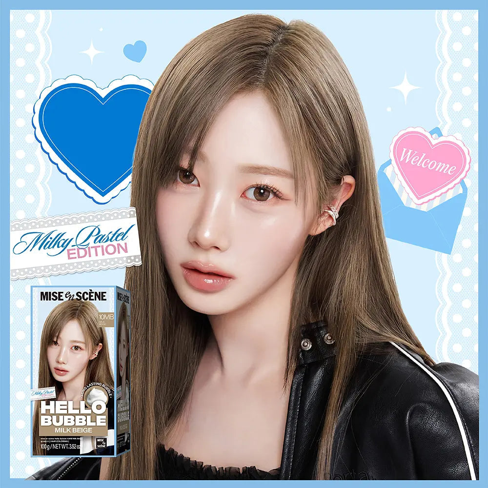 [aespa Pick] Mise-En-Scene New Hello Bubble Foam Color Hair Dye (22 Colors) Mise-En-Scene  DKshop