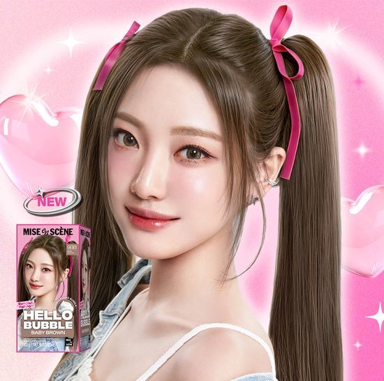 [aespa Pick] Mise-En-Scène New Hello Bubble Foam Color Hair Dye (18 Colors) Mise-En-Scène  DKshop