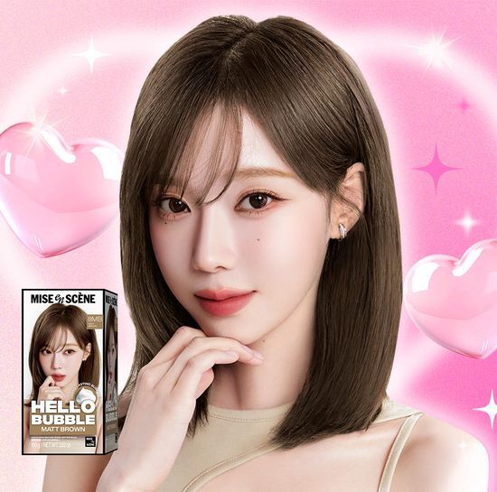[aespa Pick] Mise-En-Scène New Hello Bubble Foam Color Hair Dye (18 Colors) Mise-En-Scène  DKshop
