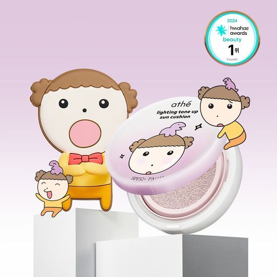 [Limited Edition] athe lighting tone up sun cushion athe  DKshop