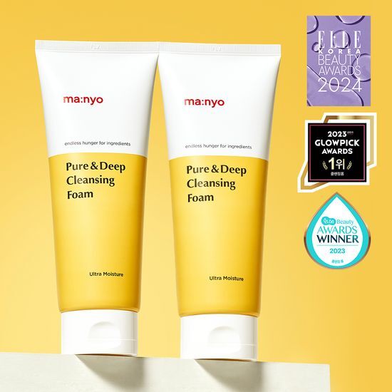 ma:nyo Pure & Deep Cleansing Foam 160ml (1+1)