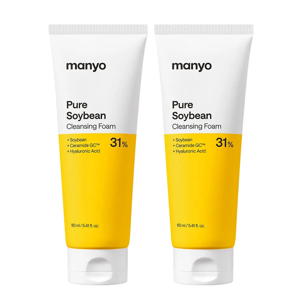 manyo Pure Soybean Cleansing Foam 160ml (1+1) manyo  DKshop