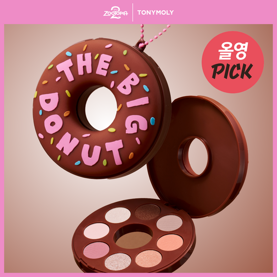 [Zootopia Edition] TONYMOLY EYE TONE DONUT EYESHADOW PALETTE TONYMOLY  DKshop