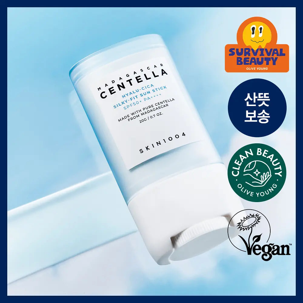 SKIN1004 Madagascar Centella Hyalu-Cica Silky-Fit Sun Stick 20g SKIN1004  DKshop