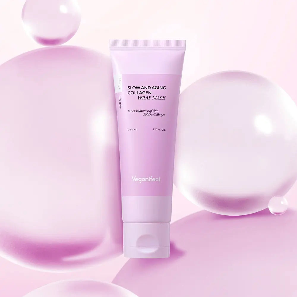 VEGANIFECT SLOW AND AGING COLLAGEN WRAP MASK 80ml VEGANIFECT  DKshop