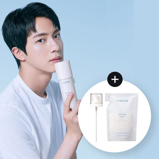 [JIN Pick] LANEIGE Cream Skin Cerapeptide Refiner 170ml (+Refill 130ml)