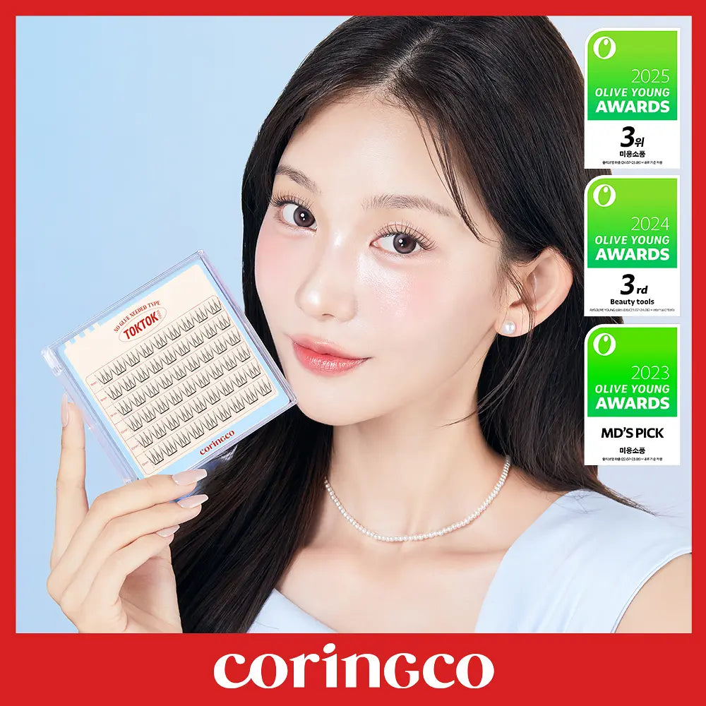 CORINGCO TOKTOKHARA No Glue Eyelash CORINGCO  DKshop