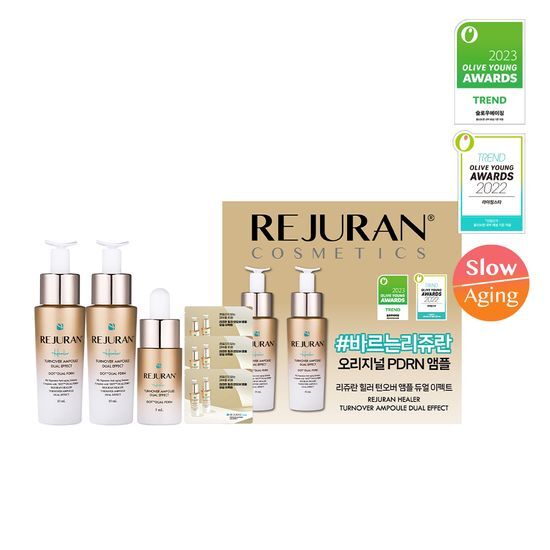 REJURAN Rejuran Healer Turnover Ampoule Dual Effect 10ml 1+1 ( +5ml +1ml X 3EA)