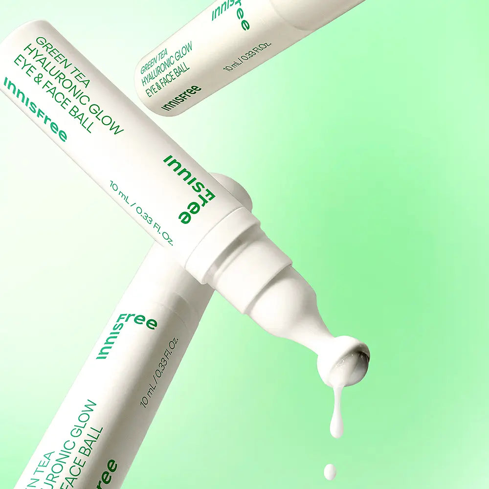 Innisfree Green Tea Hyaluronic Glow Eye & Face Ball 10ml innisfree  DKshop
