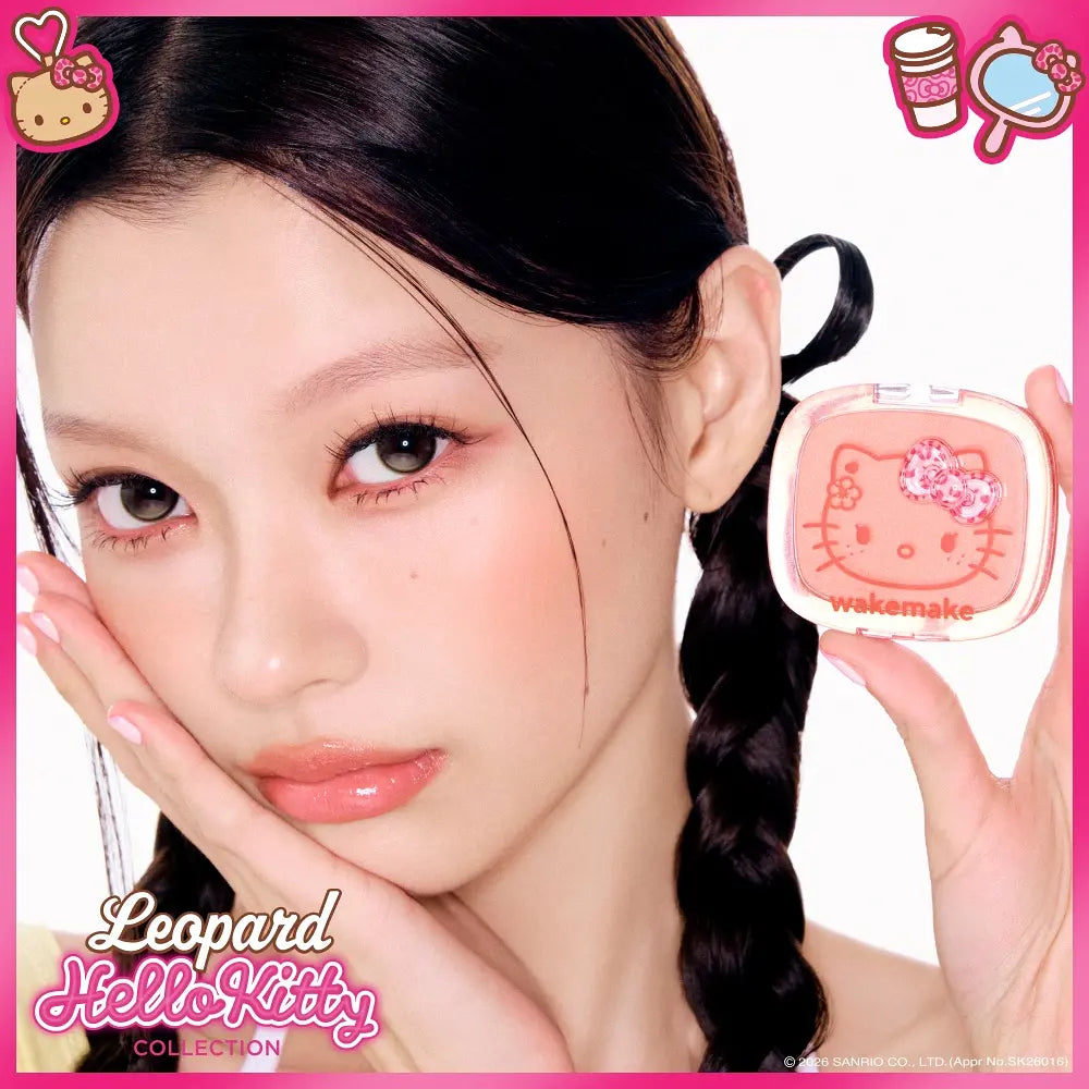 [WAKEMAKE X Hello Kitty] Sheer Breeze Blusher WAKEMAKE  DKshop