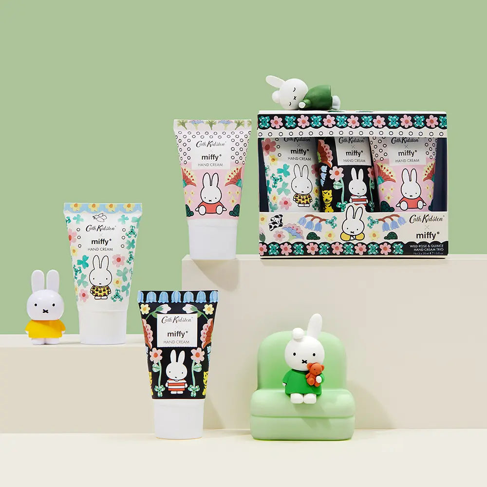 [Cath Kidston X Miffy] Wild Rose & Quince Hand Cream Trio 30ml (3EA) Cath Kidston  DKshop