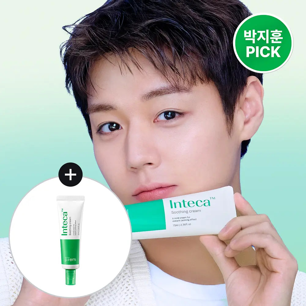 [PARK JIHOON PICK] make p:rem Inteca Soothing Cream 70ml + Cream 31ml make p:rem  DKshop