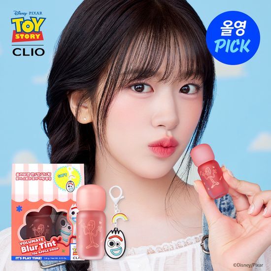 [TOY STORY Edition] CLIO VOLUMATE BLUR GLOSS TINT (+Keyring) CLIO  DKshop