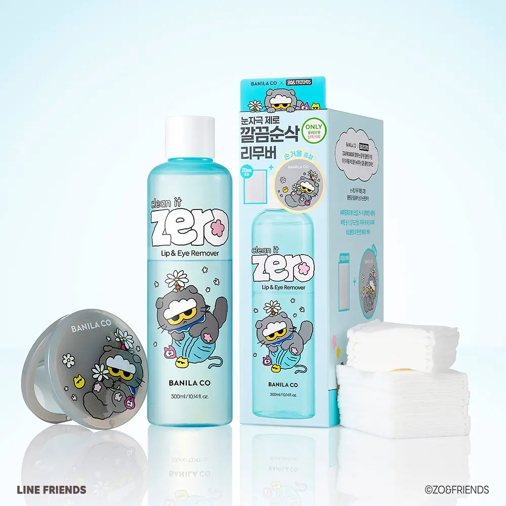 [BANILA CO X ZO&FRIENDS] Clean it zero Lip & Eye Makeup Remover 300ml BANILA CO  DKshop