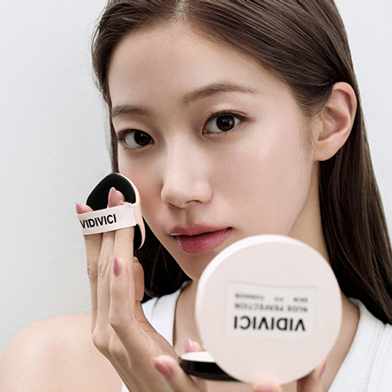 VIDIVICI NUDE PERFECTION SKIN FIT CUSHION (+Refill +puff) VIDIVICI  DKshop