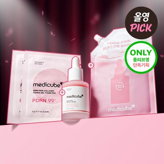 MEDICUBE PDRN PINK PEPTIDE SERUM 30ml (+Refill 50ml) MEDICUBE  DKshop
