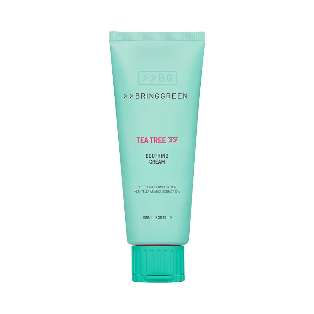 [BRINGGREEN X ANKYUNGMANDOO] TEA TREE CICA SOOTHING CREAM 100ml (2EA) BRINGGREEN  DKshop