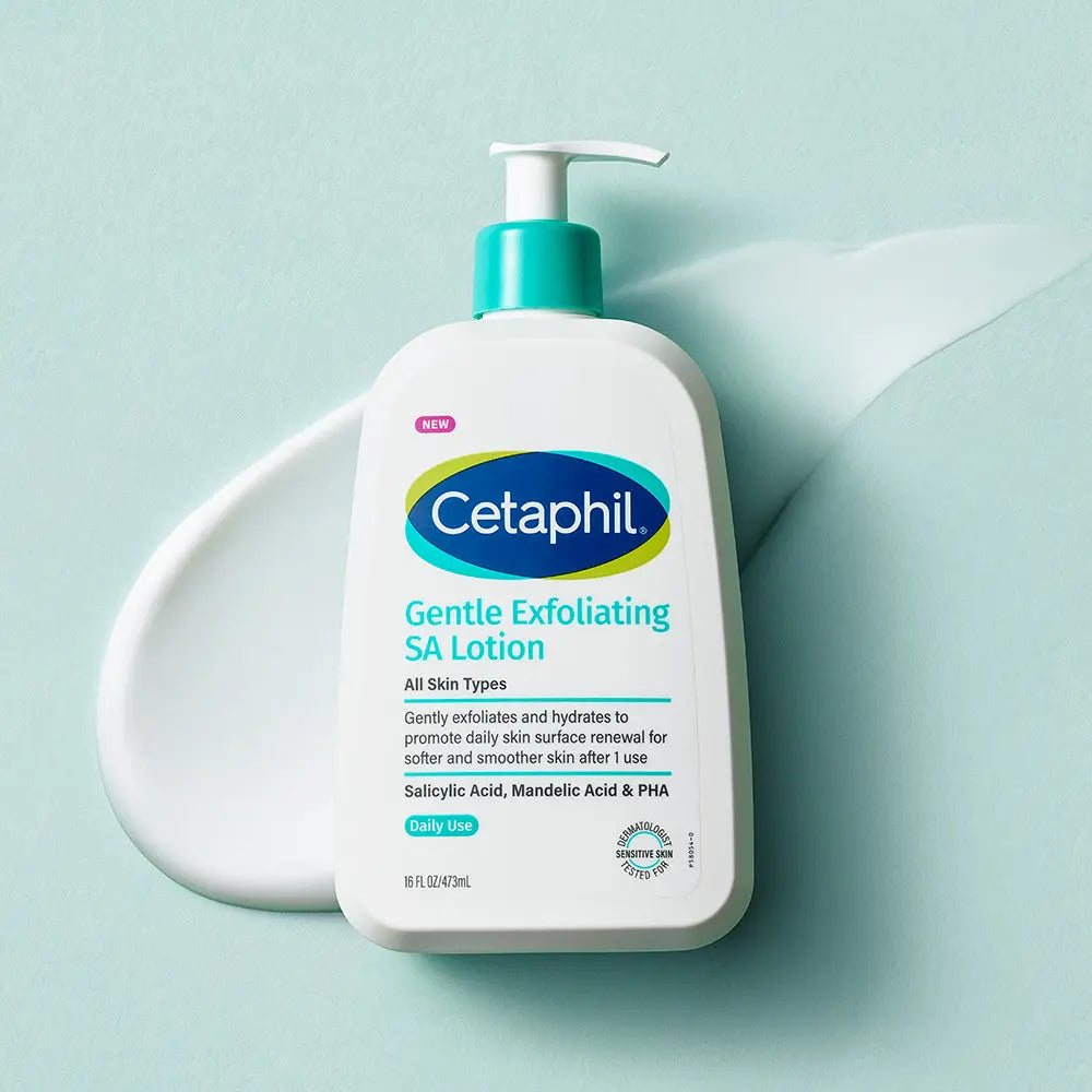 [CHUEI LI YU Pick] Cetaphil Gentle Exfoliating SA Lotion 473ml (+Mini Lotion 29ml) Cetaphil  DKshop