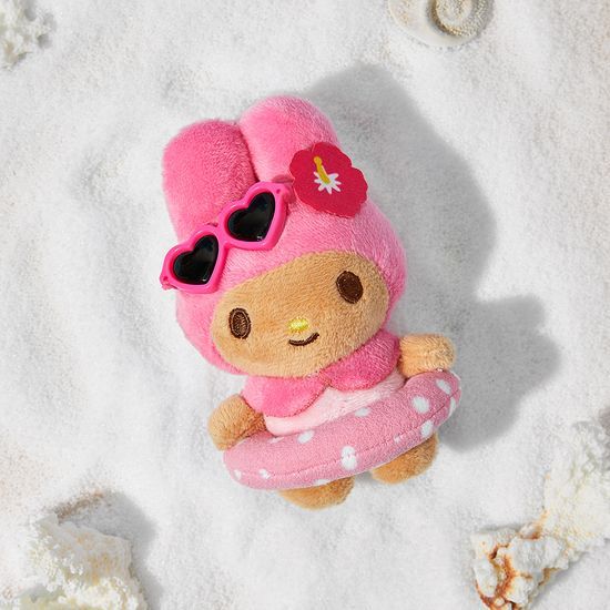 Olive Young x Sanrio] 10X10 Sanrio Character Tanning Doll Keyring