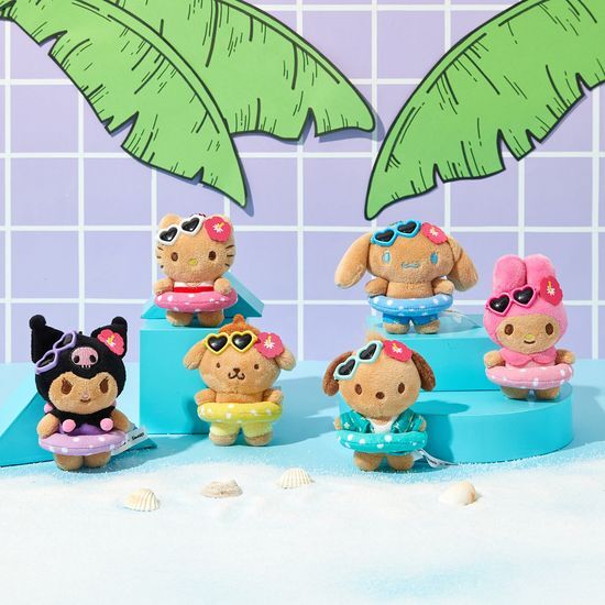 [Olive Young x Sanrio] 10X10 Sanrio Character Tanning Doll Keyring Sanrio  DKshop