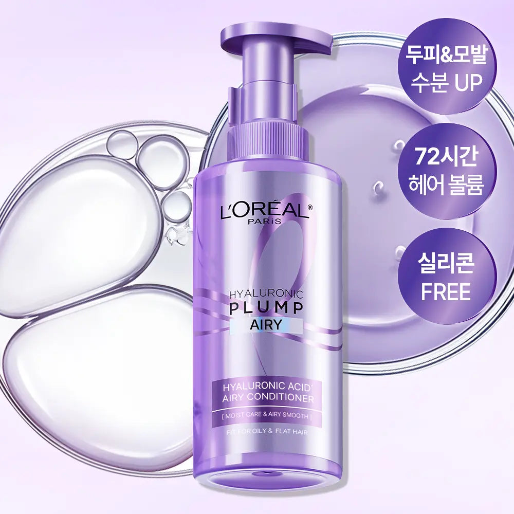 L'Oreal Paris Hyaluronic Acid Water Plump Conditioner 440ml L'Oreal Paris  DKshop