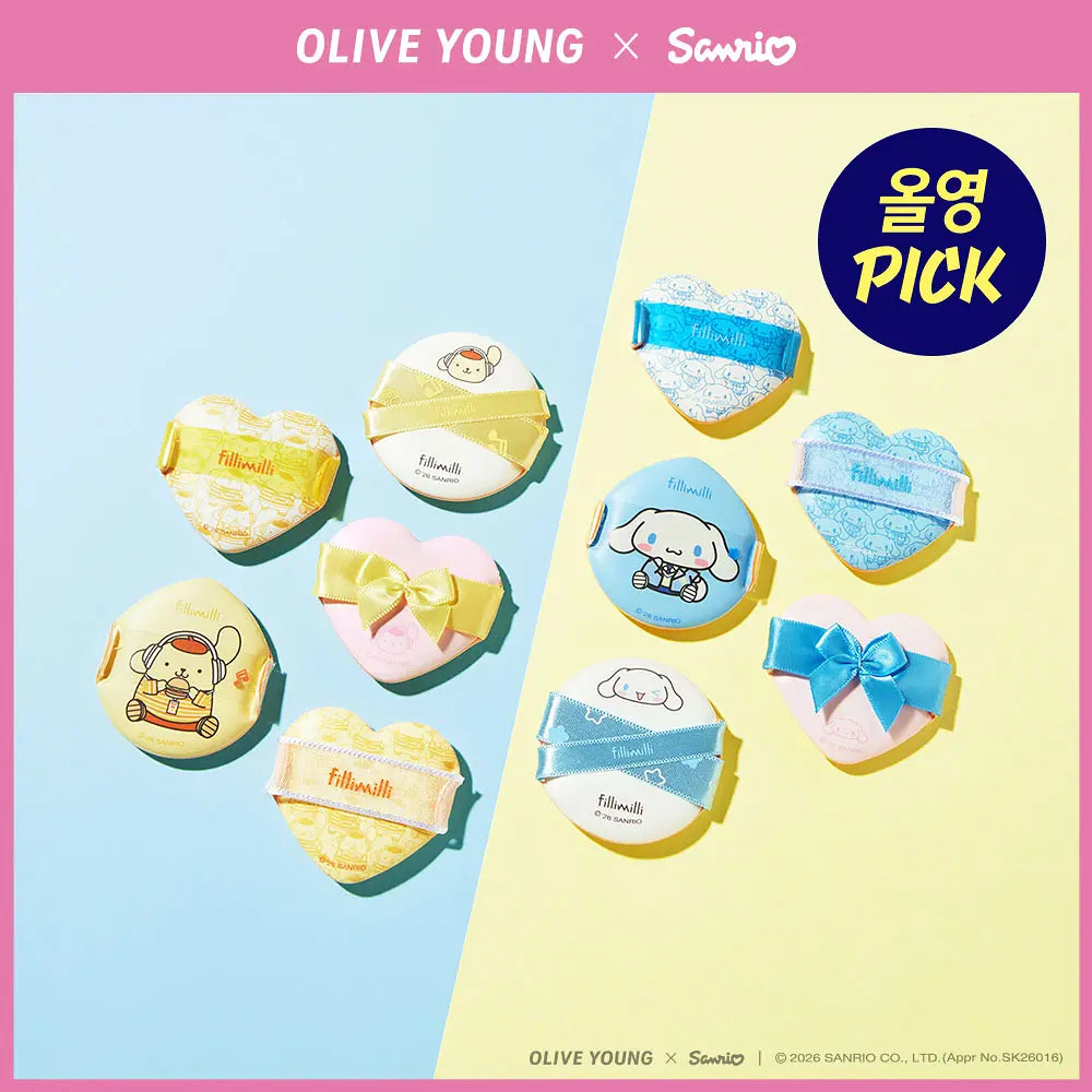 [Fillimilli X Sanrio] Cushion Pang Pang Puff 5P fillimilli  DKshop